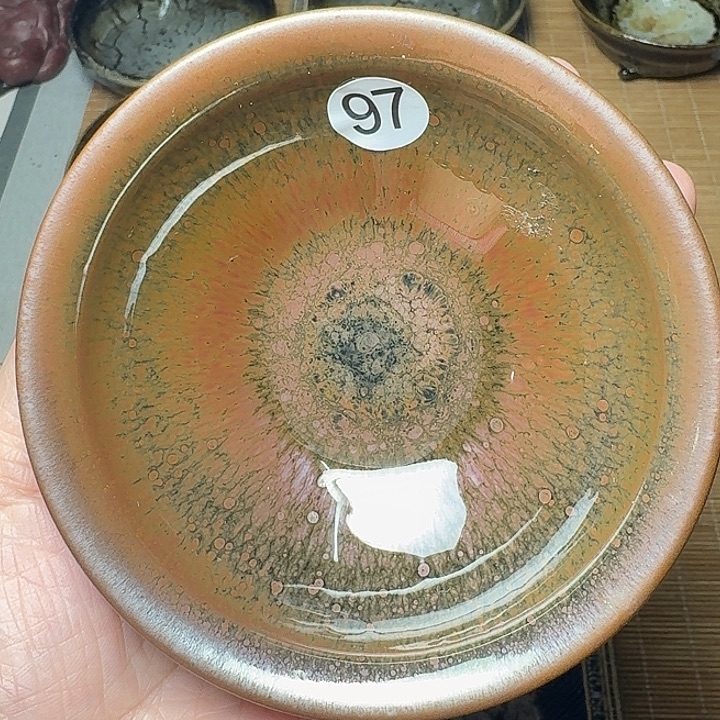 茶盏97 坚记茶盏摆件