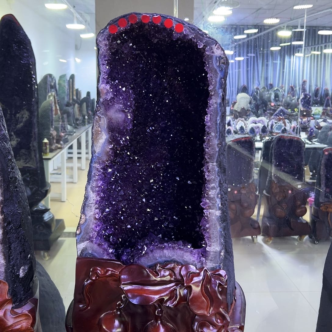 大型摆件（非配饰）紫晶未镶嵌