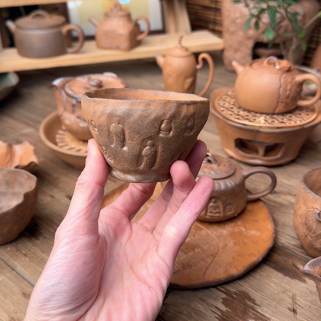原矿老岩泥茶器系列