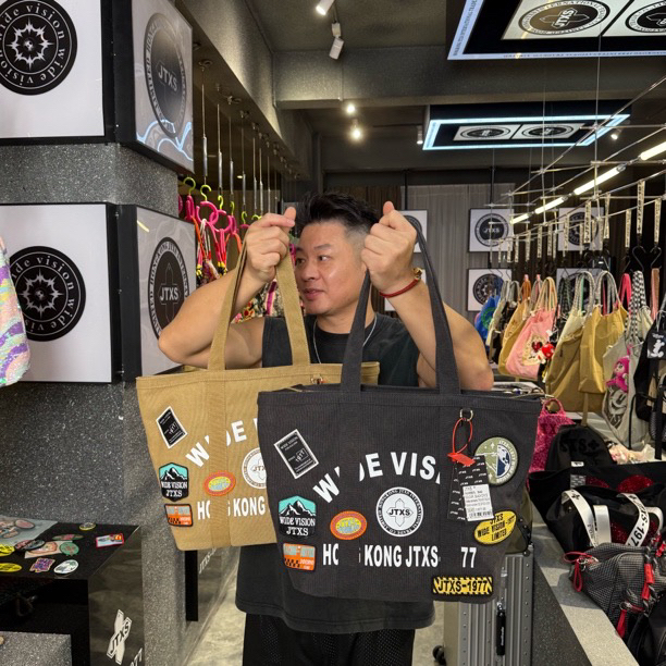 JTXS【原创】秋冬山系新款高定帆布水洗复古徽章刺绣托特休闲托特包