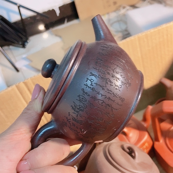 紫砂茶杯宜兴紫砂手工制作