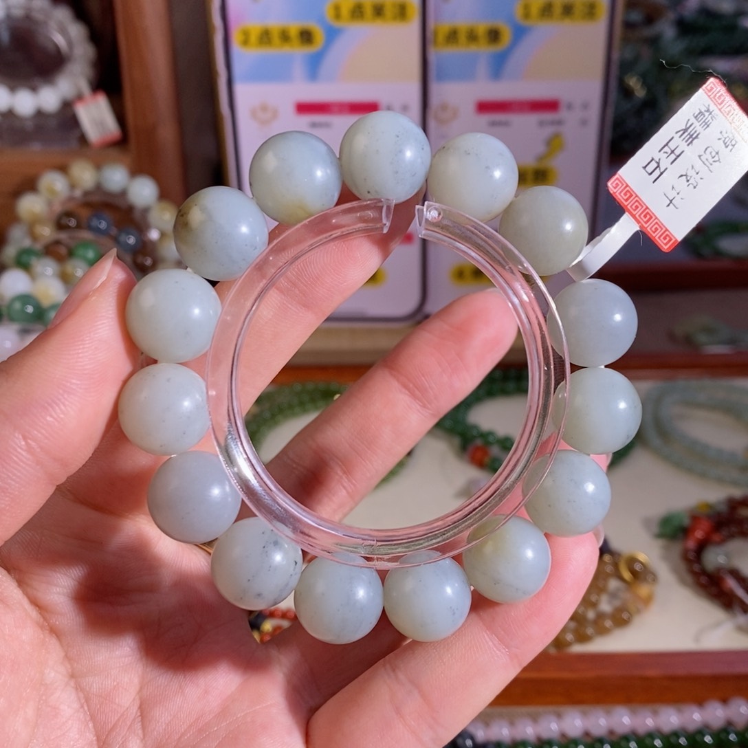 和田玉手链未镶嵌