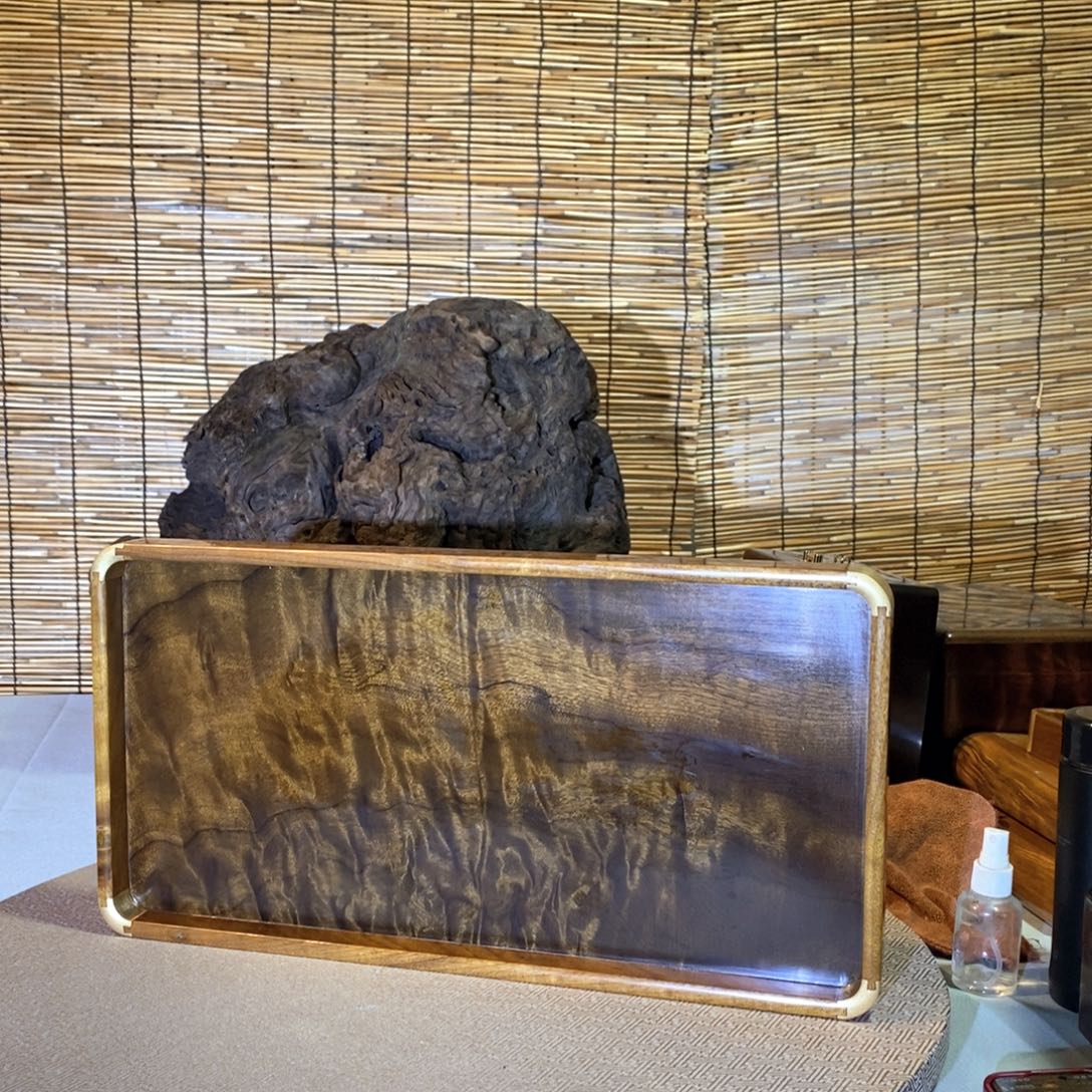 山***条楠木金丝楠木文盘