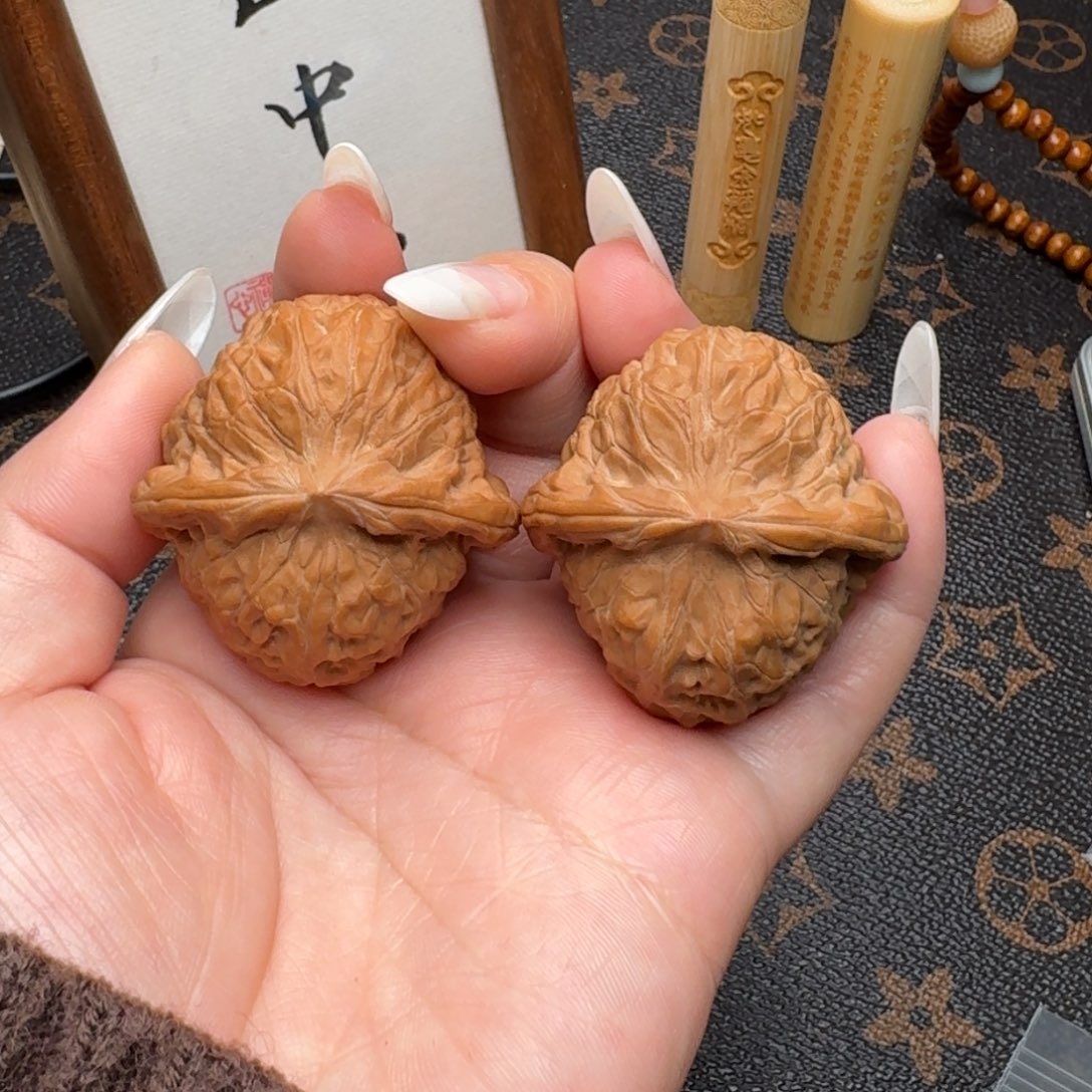 文玩核桃把件4 l南瓜G179