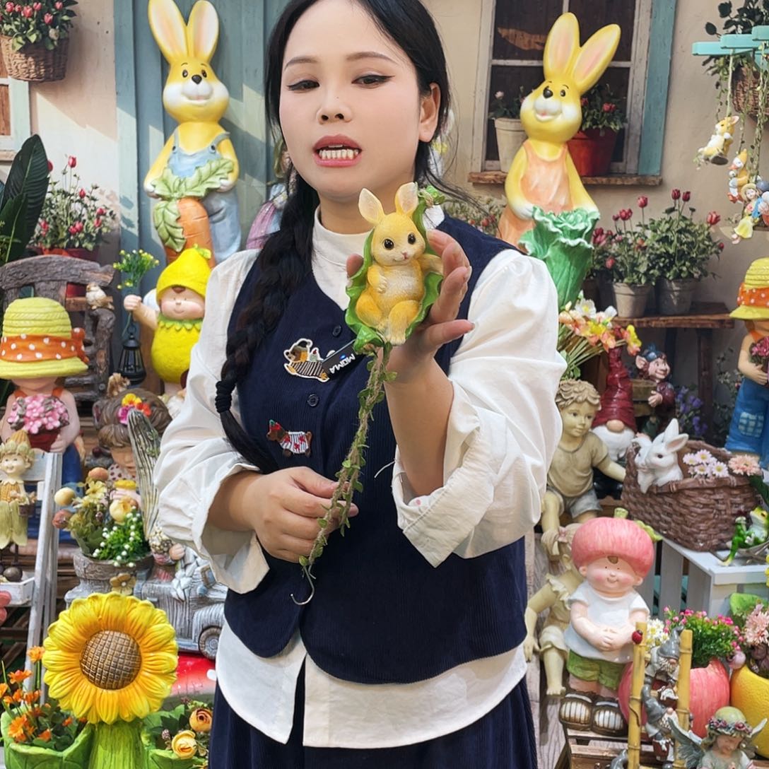 摆件花园摆件红红火火