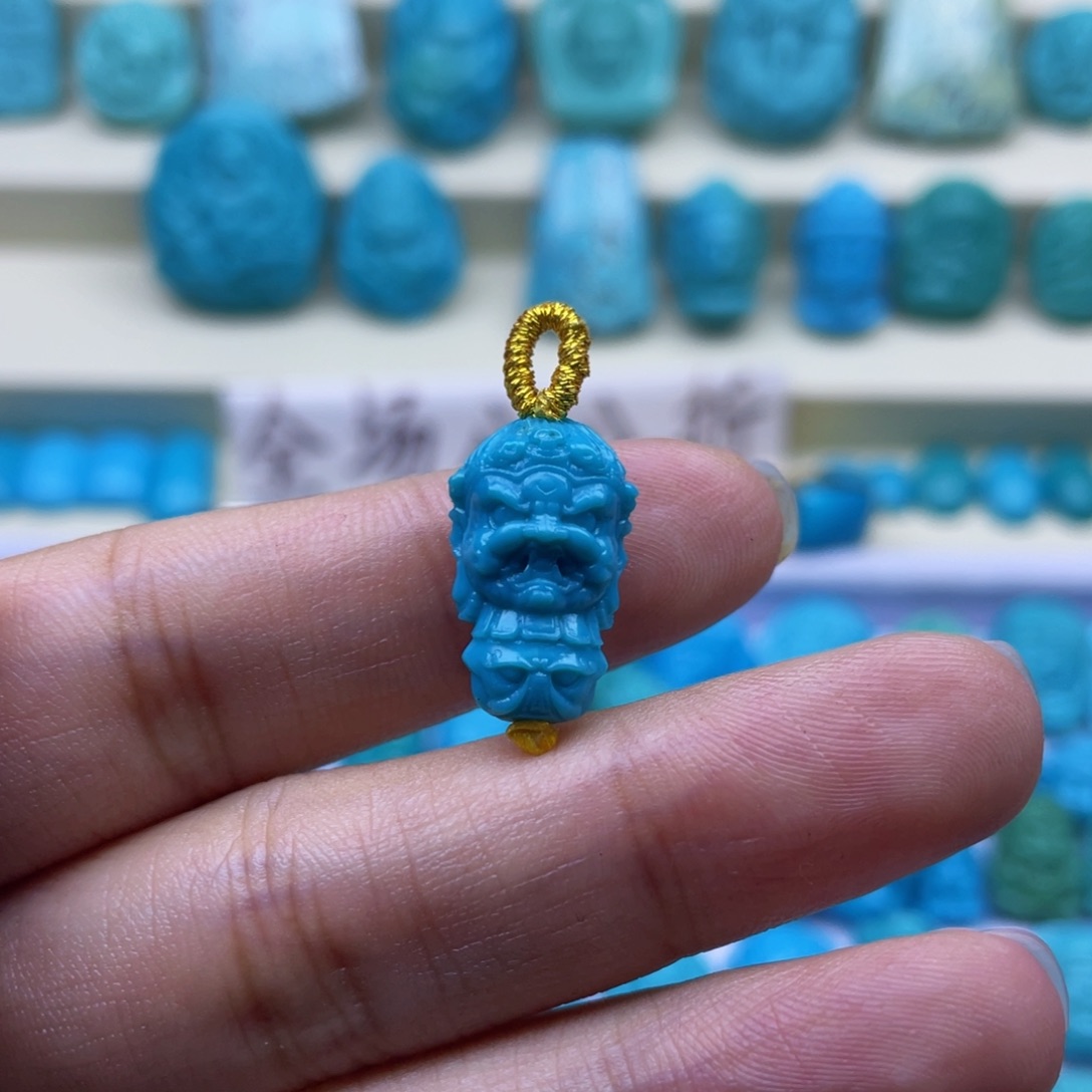 绿松石珠宝奇石未镶嵌
