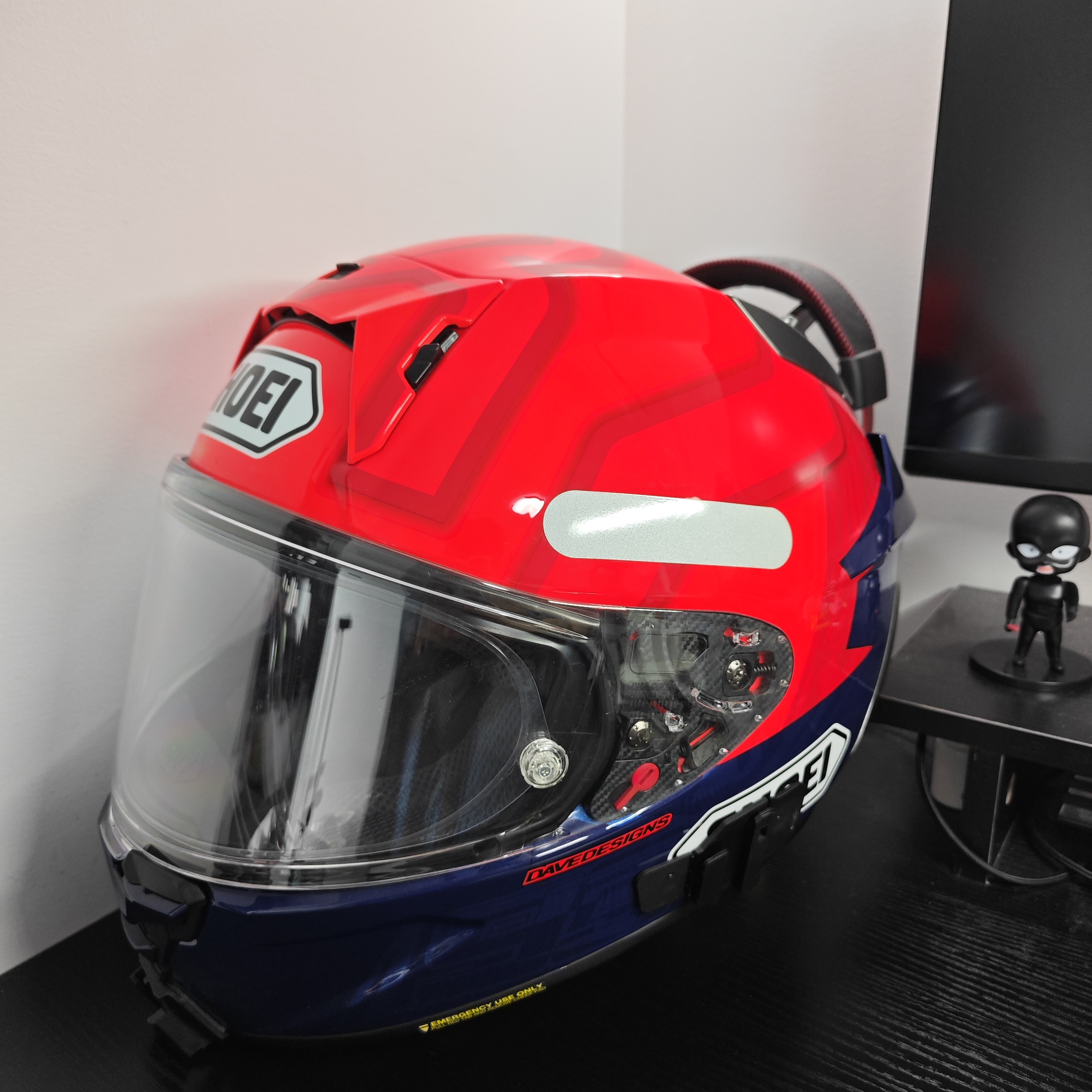 SHOEI X15 七代红蚂蚁 2XL 24出厂赛道摩托车机车四季通用全盔男