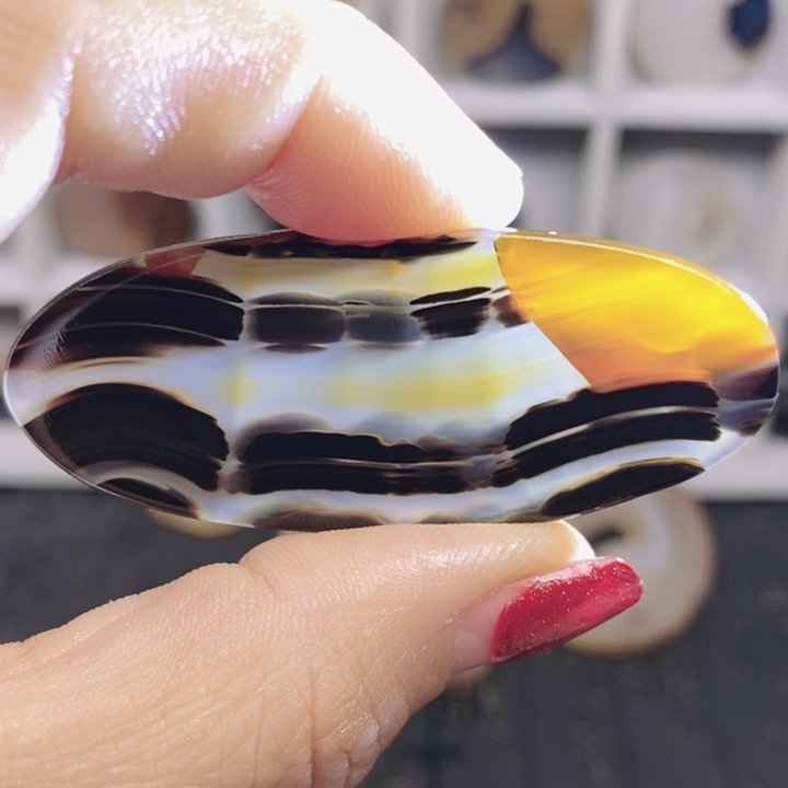 玛瑙/玉髓未镶嵌颈饰