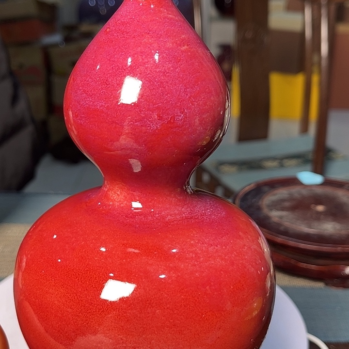 行***者钧瓷瓷片钧瓷摆件钧瓷摆件