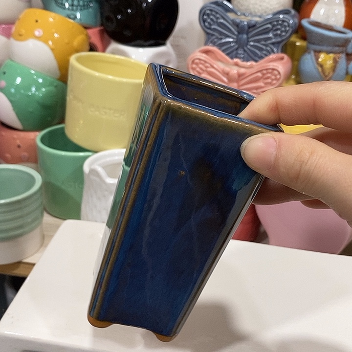 摆件陶凑单满12包邮发好盆有孔