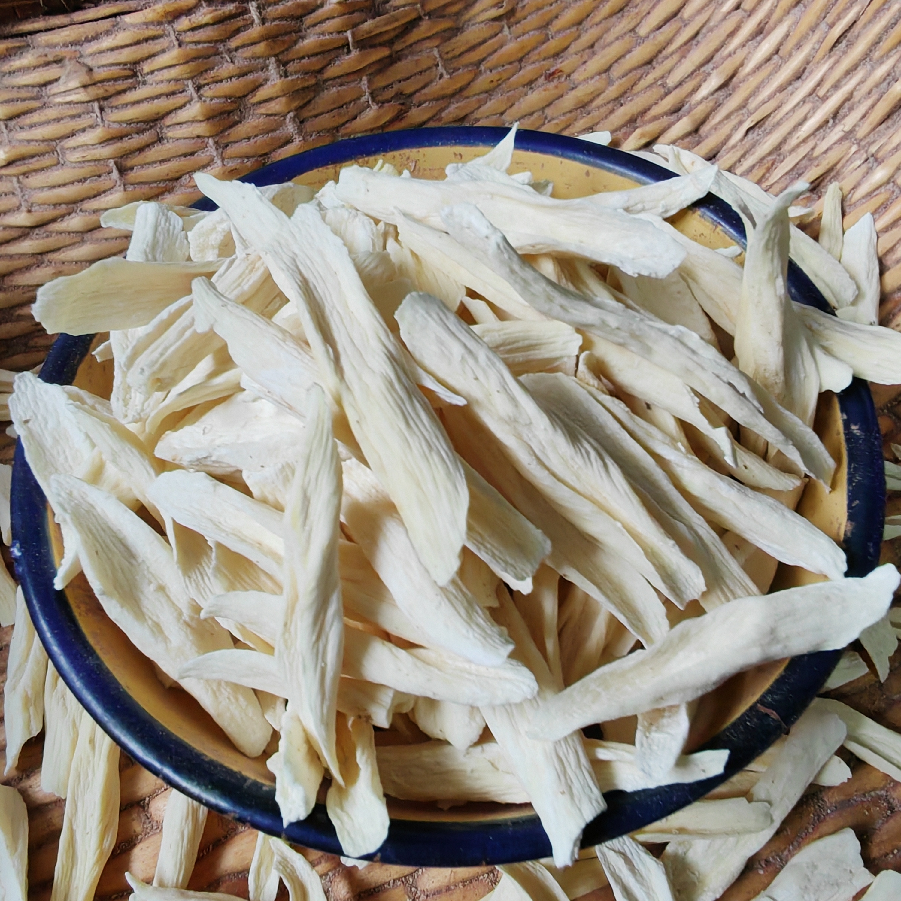 25年自己自然晒干山药干 500克