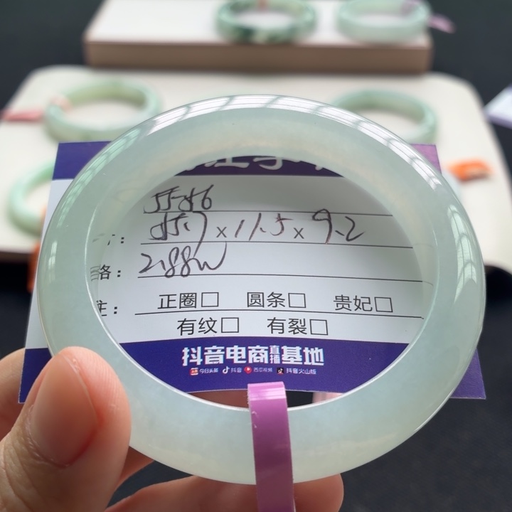 未镶嵌手镯翡翠翡翠