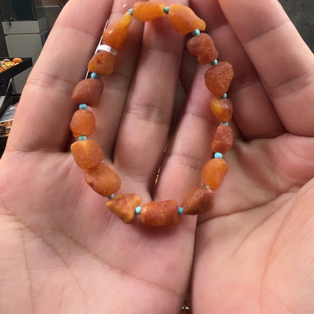 未镶嵌琥珀裸石琥珀