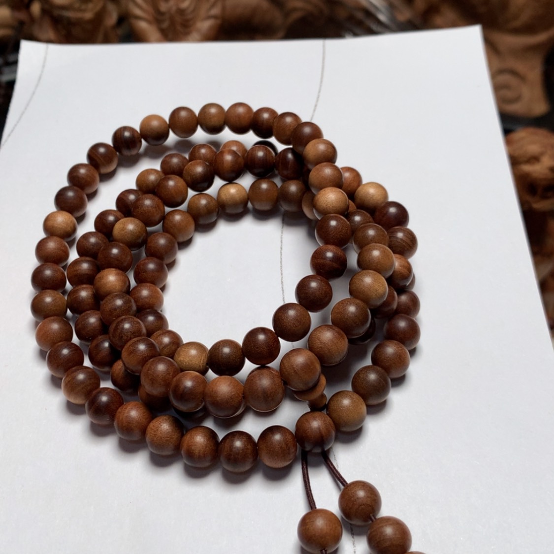 【闪购商品】檀香木手串/手链铁*锤老山檀香7