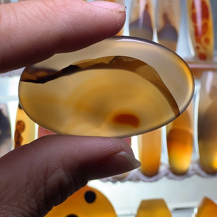 玛瑙/玉髓颈饰未镶嵌192