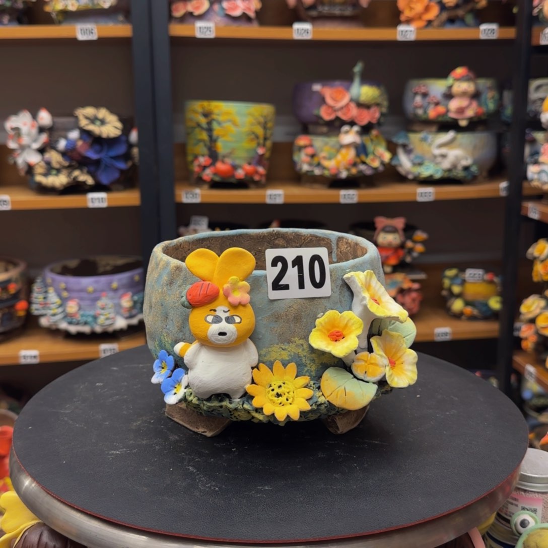 【闪购商品】粗陶手捏