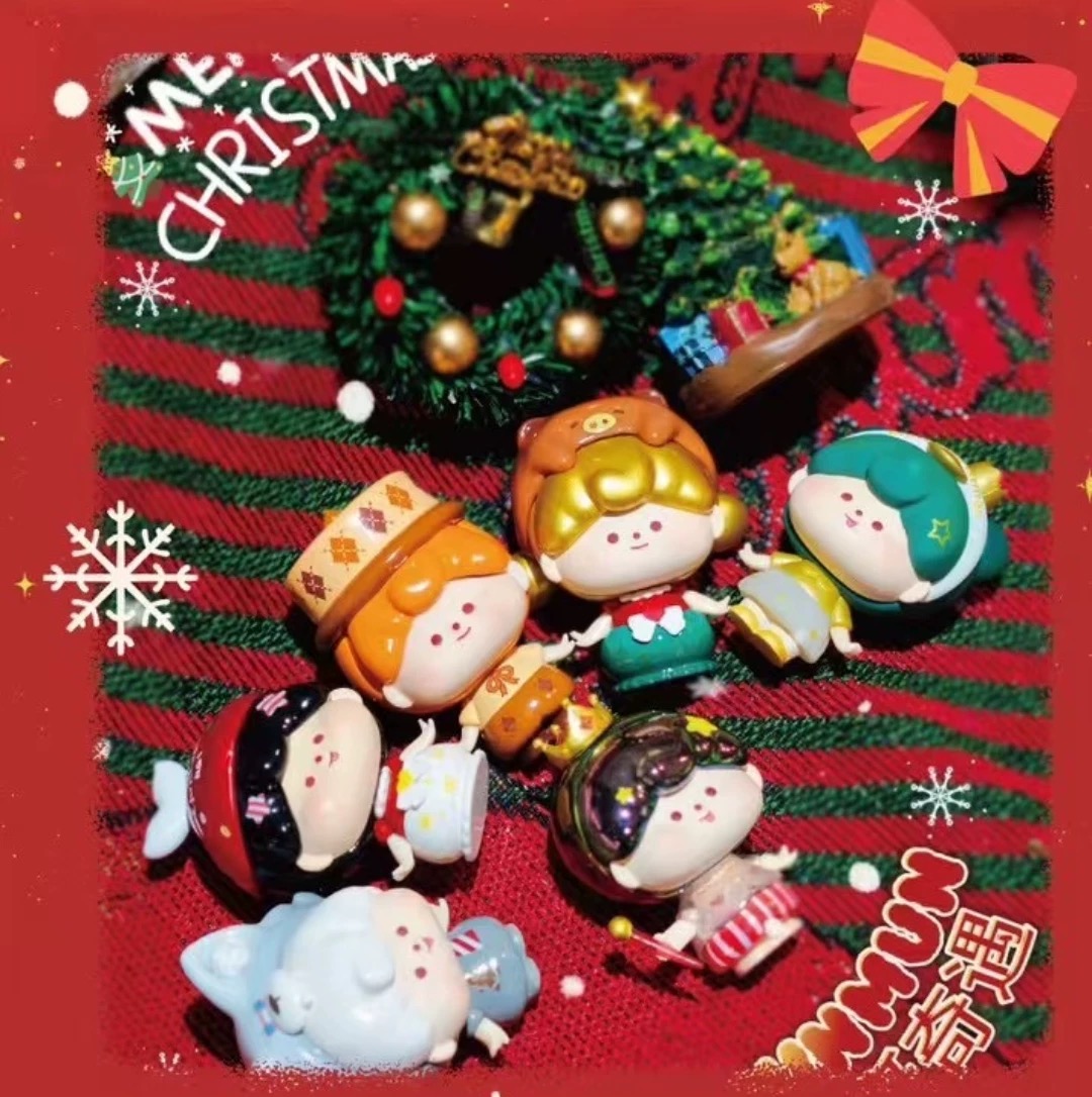 【踩后三位】萌粒系列盲袋盲盒手办车载摆件拆盒拆袋