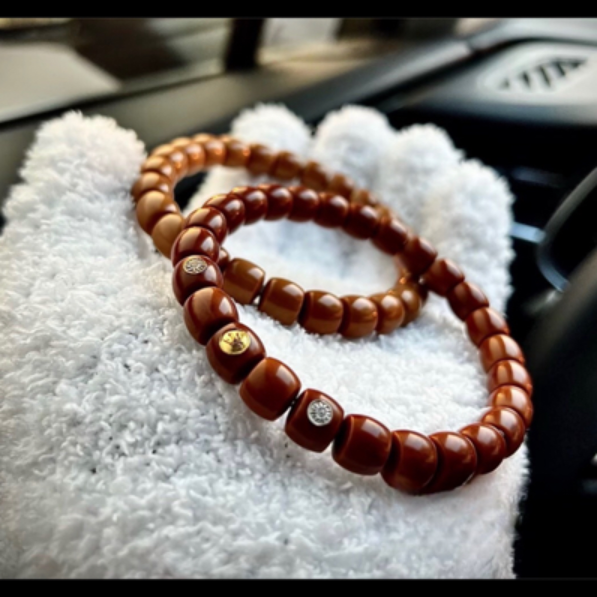 铁合金木质手链 高端猴头短轴直切