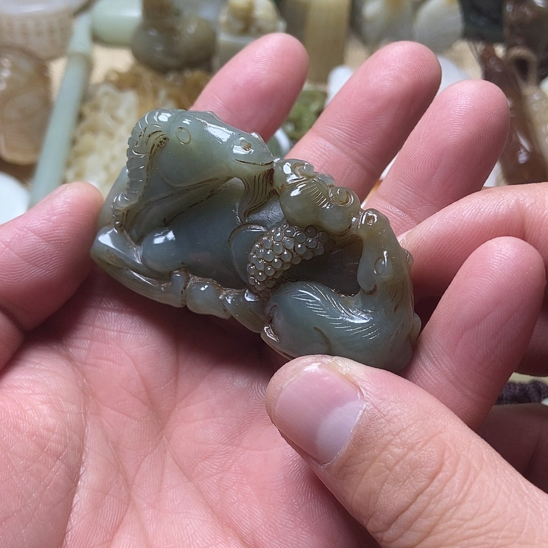 和田玉挂件未镶嵌