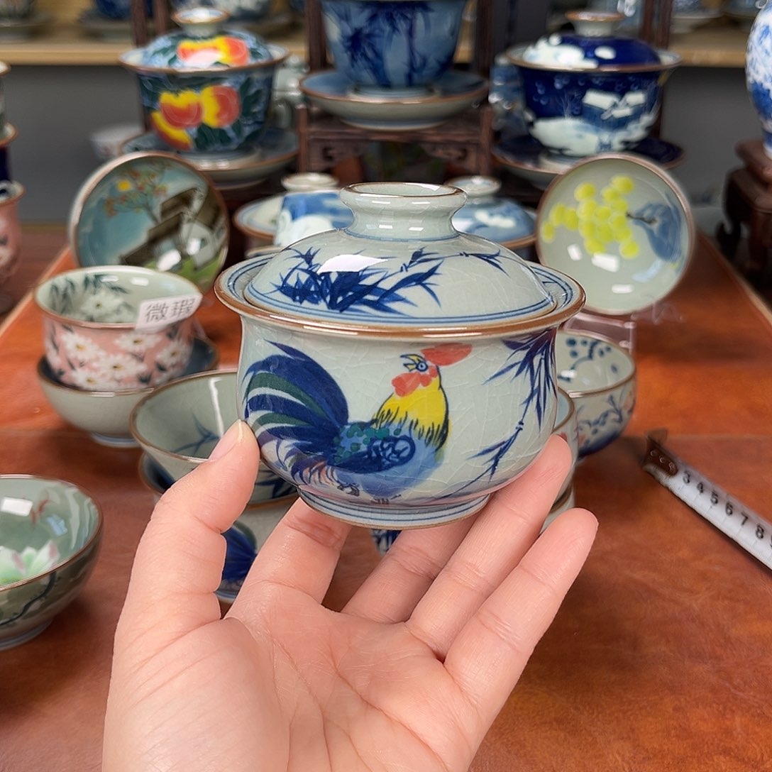 杯盖碗景德镇陶瓷