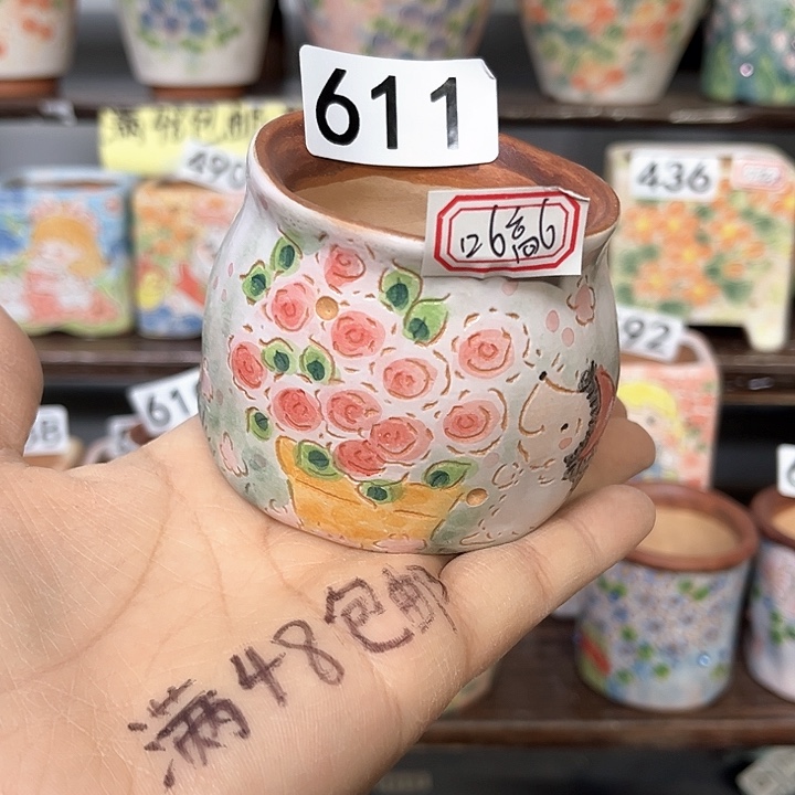 手工制作多肉花盆