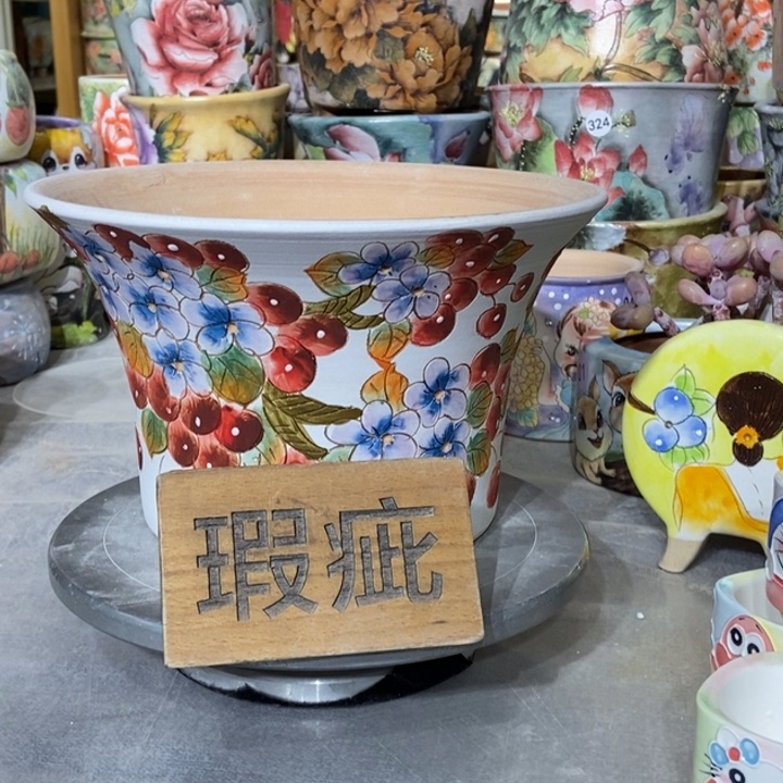 红陶景德镇艺术手绘作品