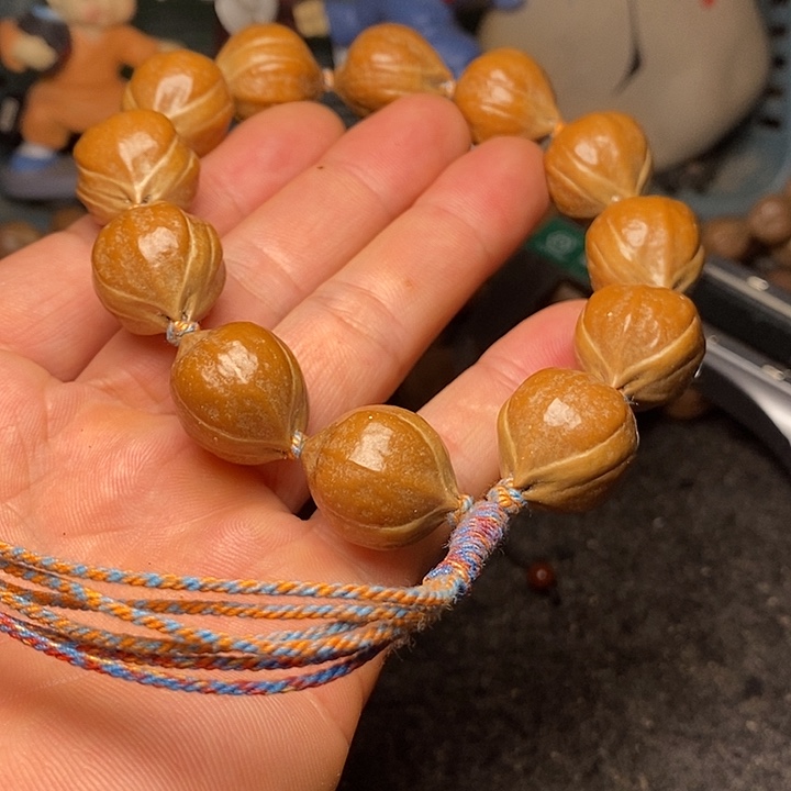 橄榄核手串1.7手持34