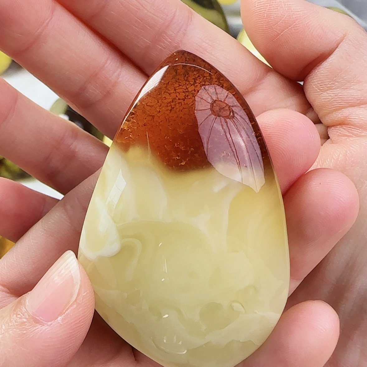 【闪购商品】琥珀颈饰未镶嵌吊坠