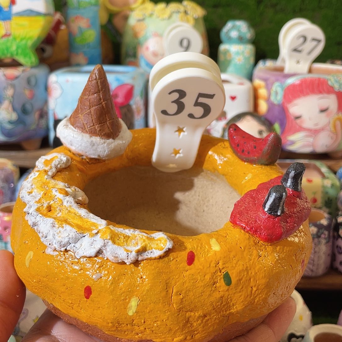 红陶35……手工手绘