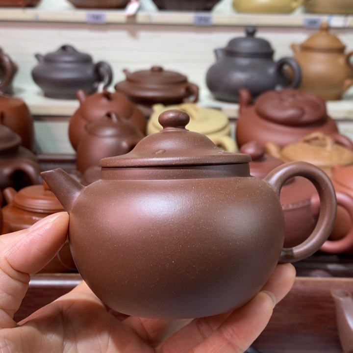 茶壶紫砂微瑕处理一把