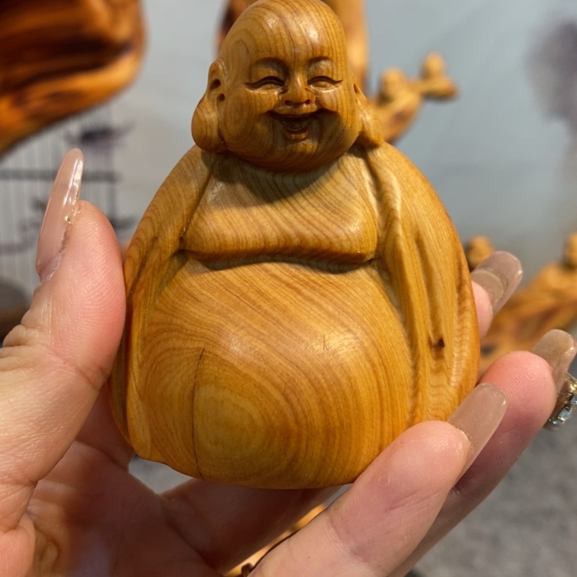 【闪购商品】柏木（崖柏）根雕木雕工艺品摆件创意，满十送一手把件