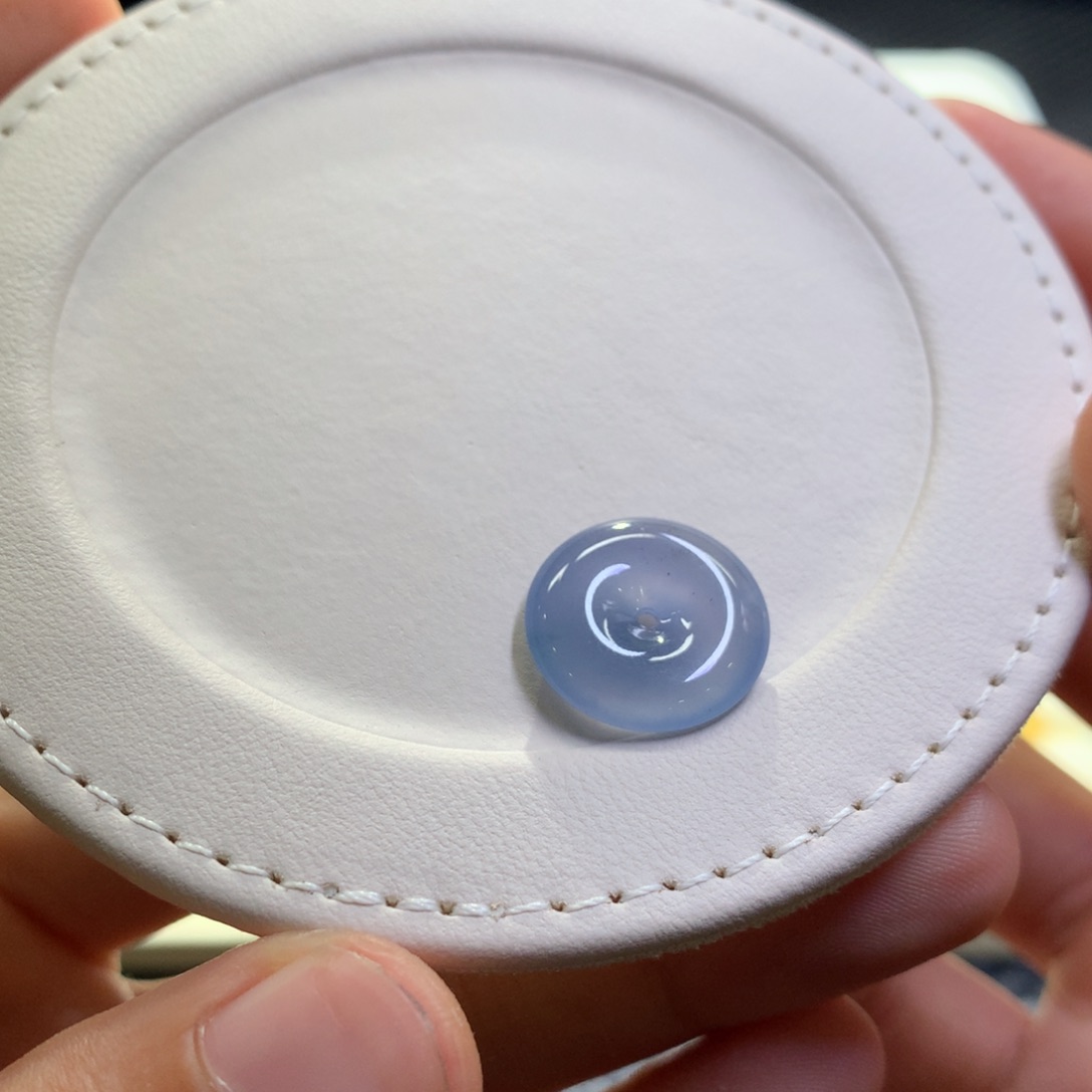 未镶嵌手链翡翠冰紫平安扣