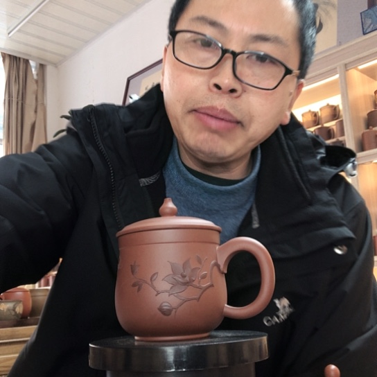 清水泥茶杯玉兰杯容量350