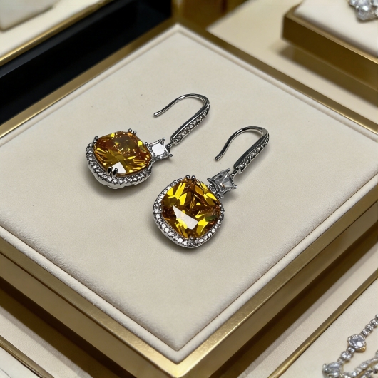 耳饰  MM172  时尚轻奢高端定制豪镶耳饰