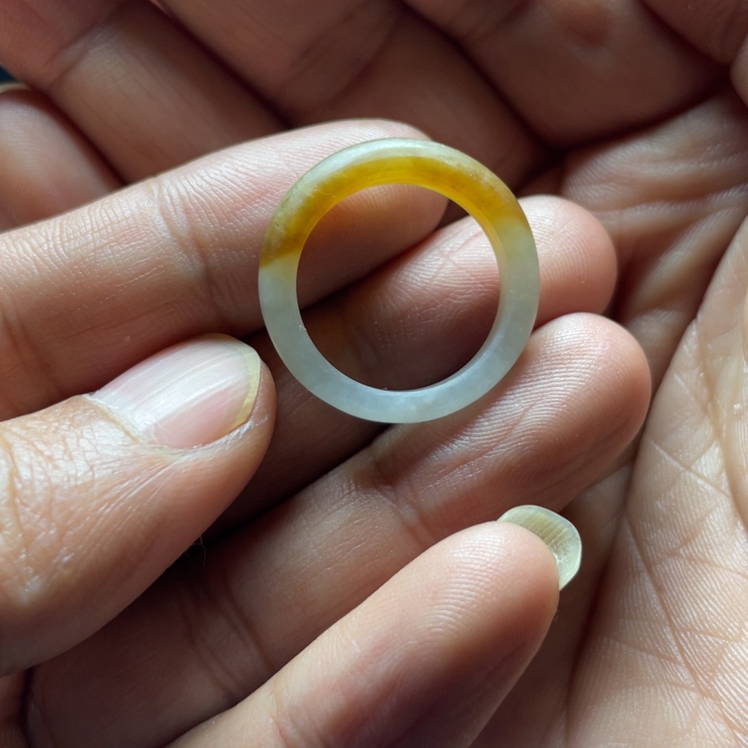 定制翡翠未镶嵌圈口18