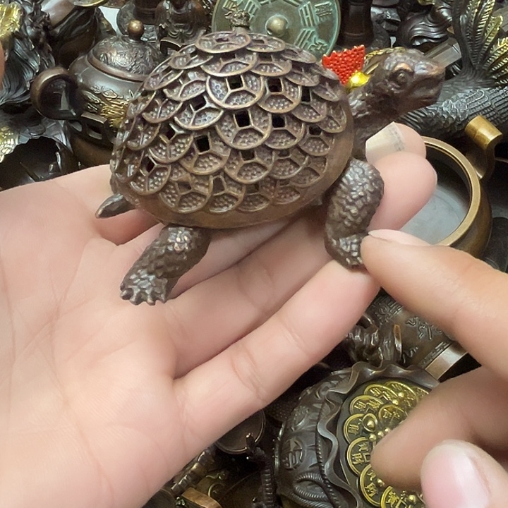 顺顺利利，铜器摆件