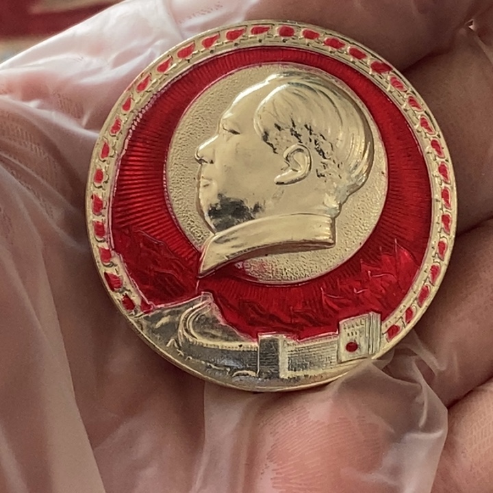 禅***意有机玻璃红色收藏012