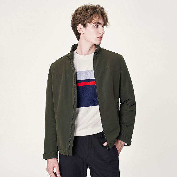 【三防针织内里】navigare意大利小帆船休闲立领夹克男士春秋外套