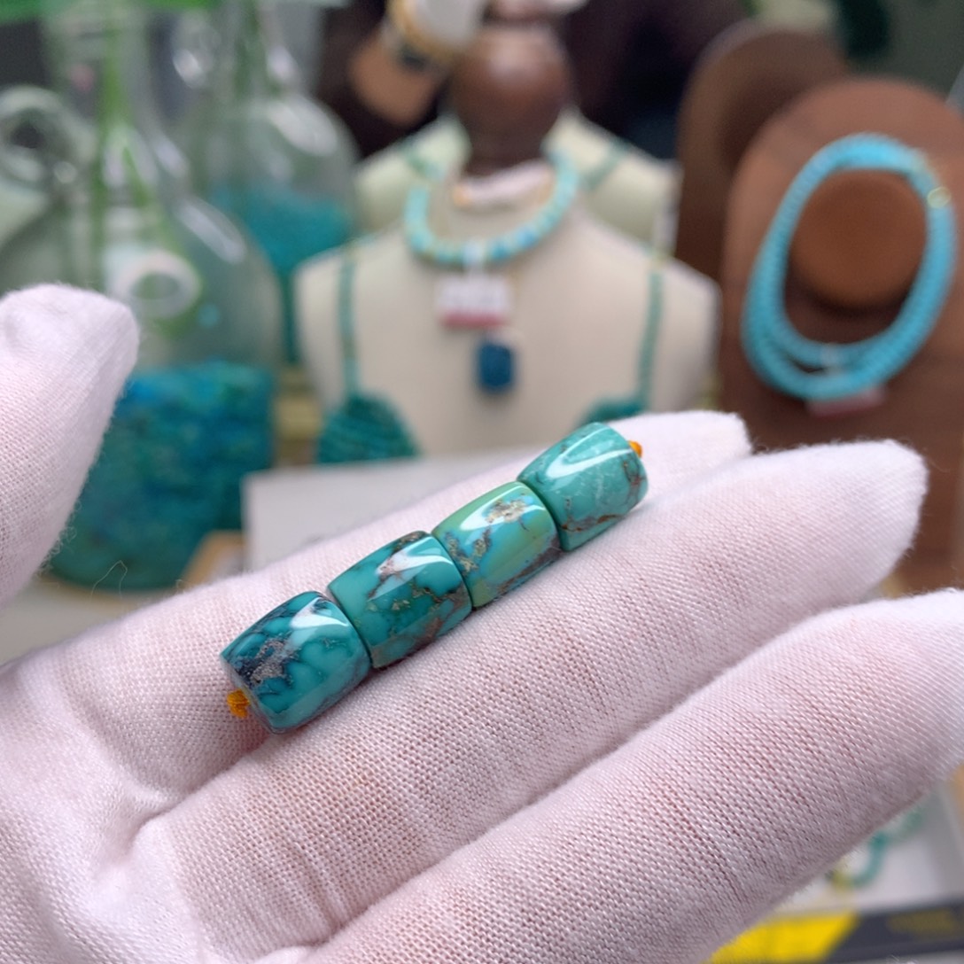 绿松石未镶嵌配饰