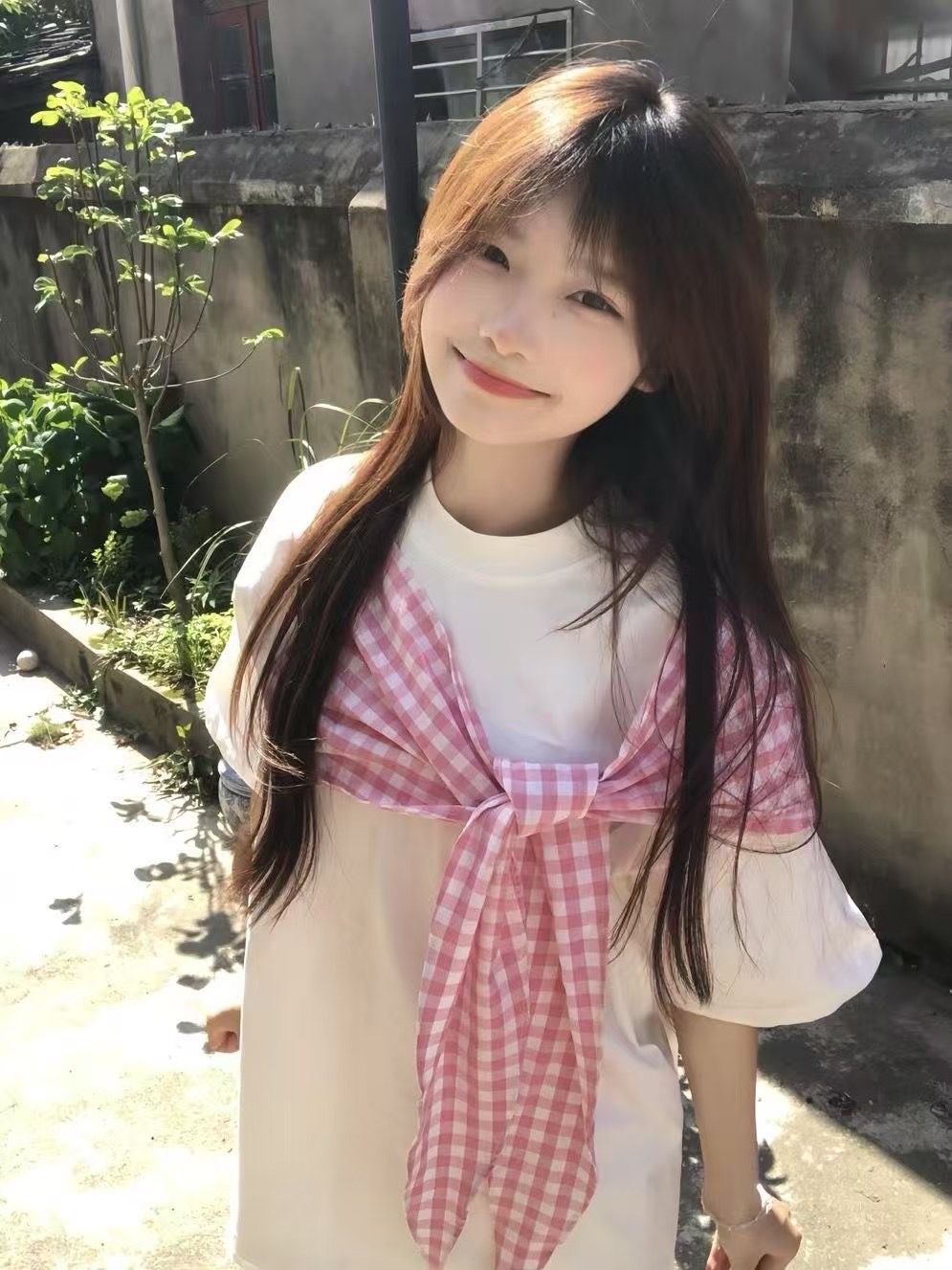 短袖学院风蝴蝶结T恤套装系带制服小清新慵懒风蝴蝶