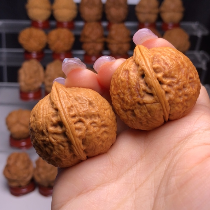 文玩核桃把件4小寿桃