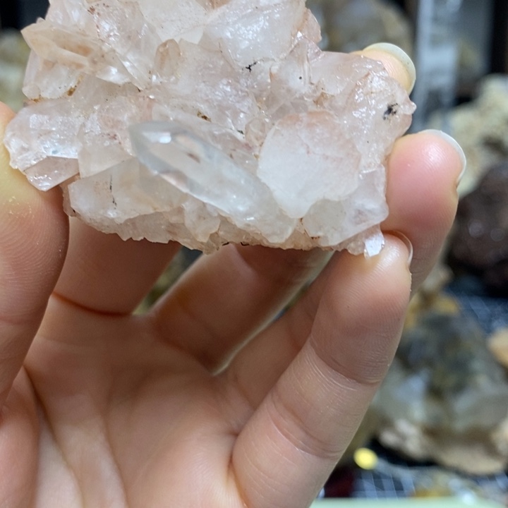水晶水晶柱未镶嵌