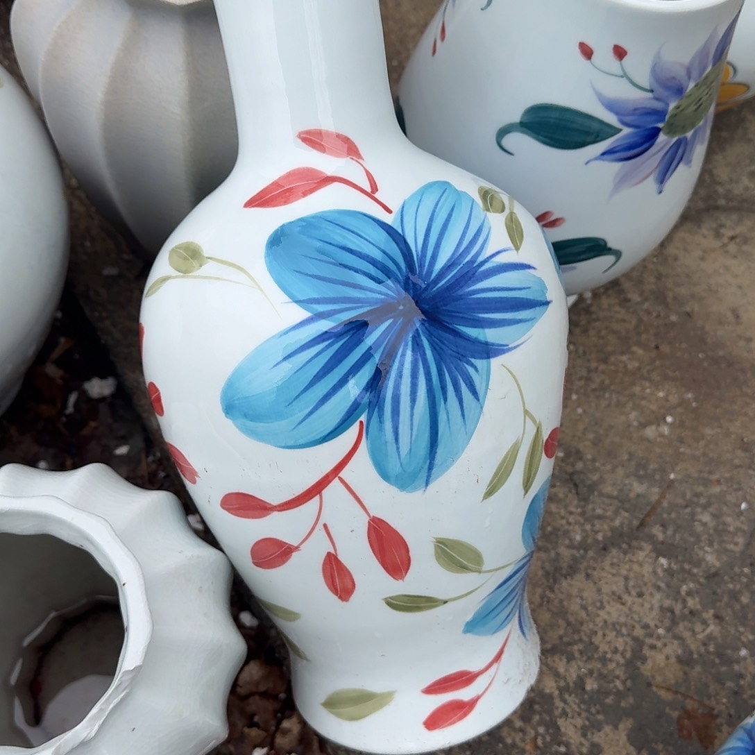 陶瓷微瑕景德镇手工花器