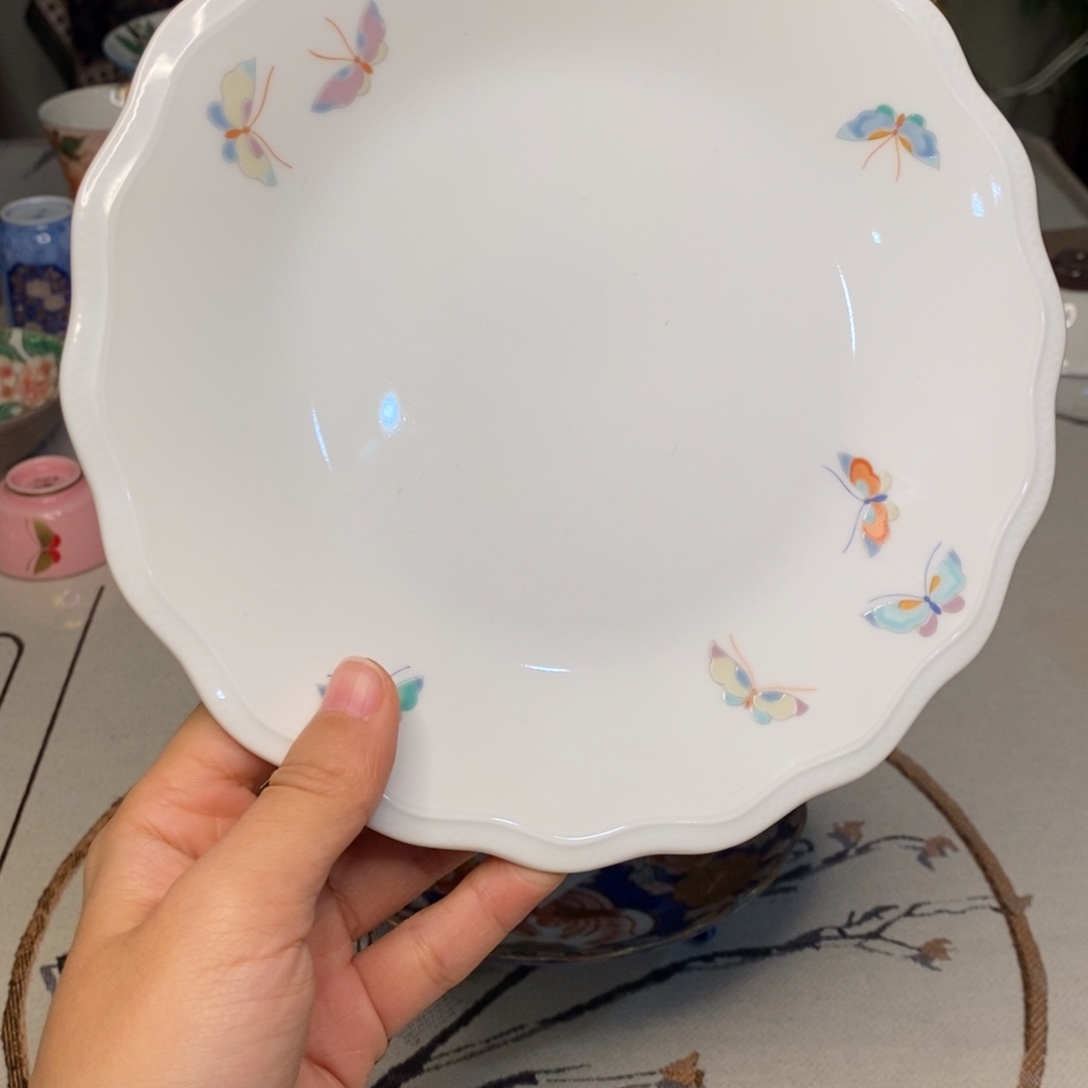 碟19 厘米 小杨瓷器陶瓷陶瓷