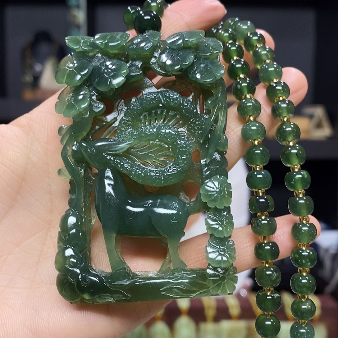 岫玉挂件吊坠未镶嵌