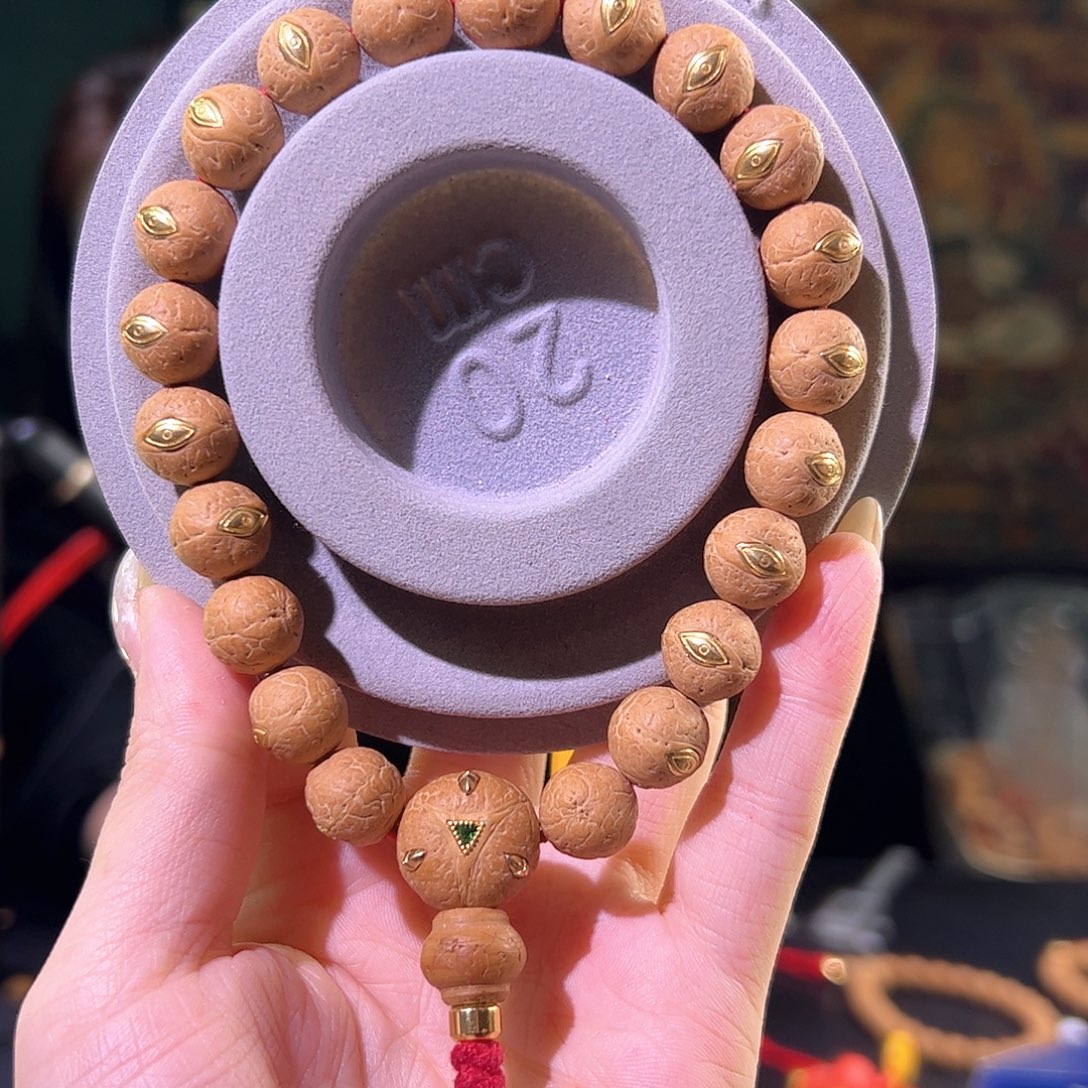 凤眼菩提手串12单舱镶嵌