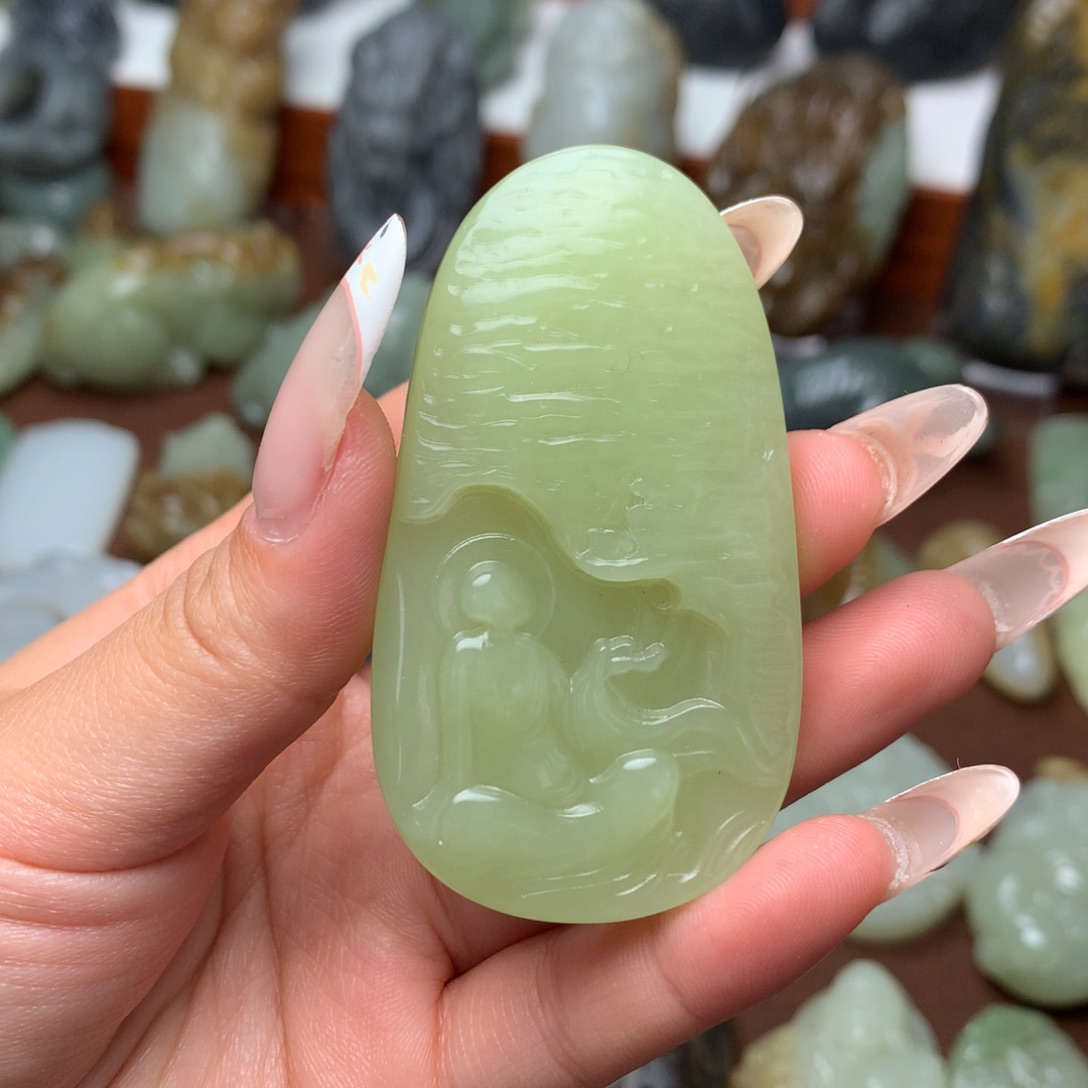 和田玉挂件未镶嵌