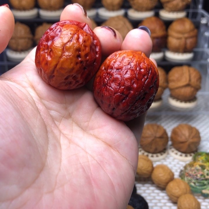 把件文玩核桃15钢蛋萌萌包35+