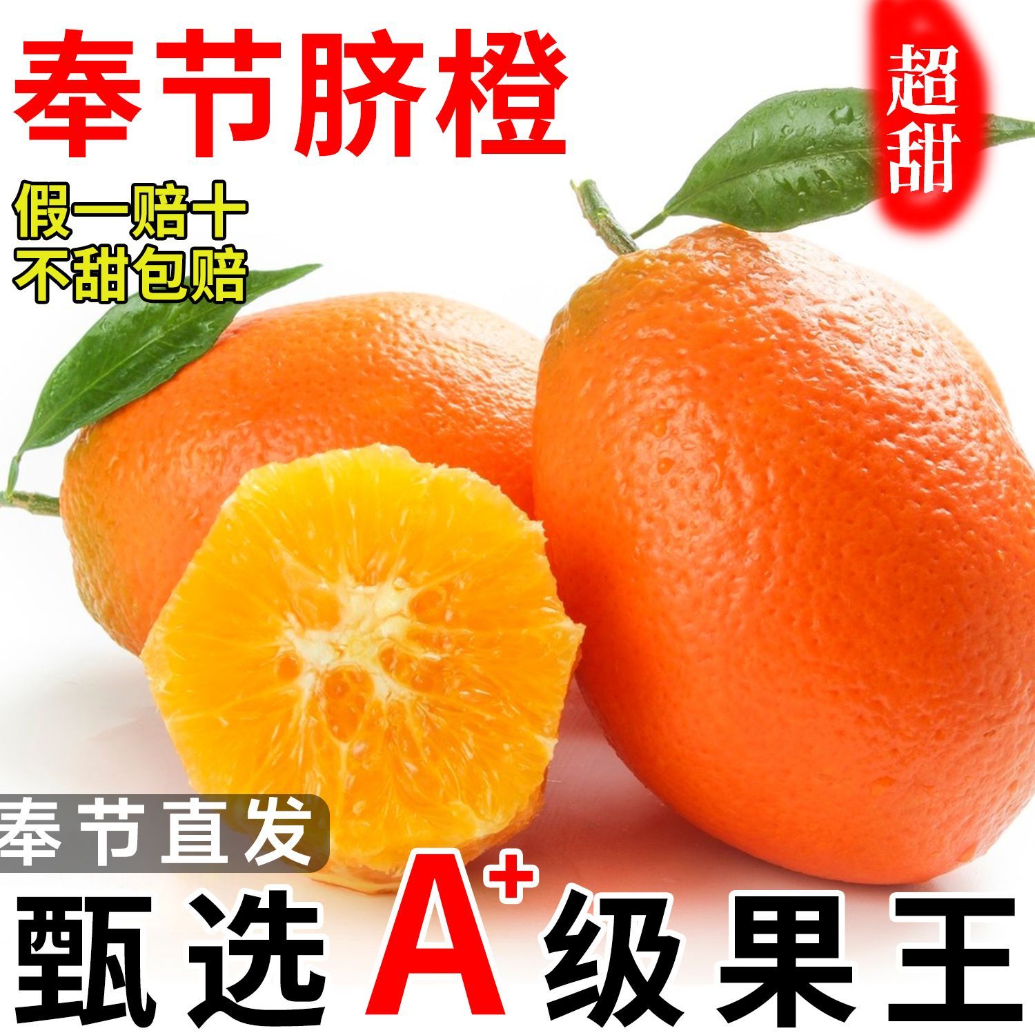 【现采现发】奉节高山脐橙应季新鲜水果自家农场现香甜爆汁