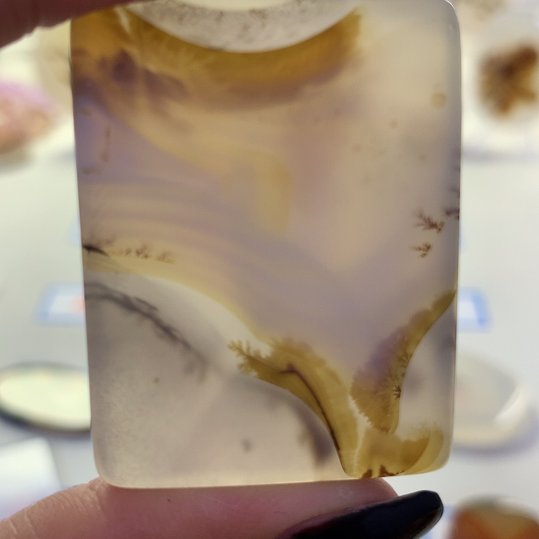 玛瑙/玉髓吊坠(不含链)未镶嵌